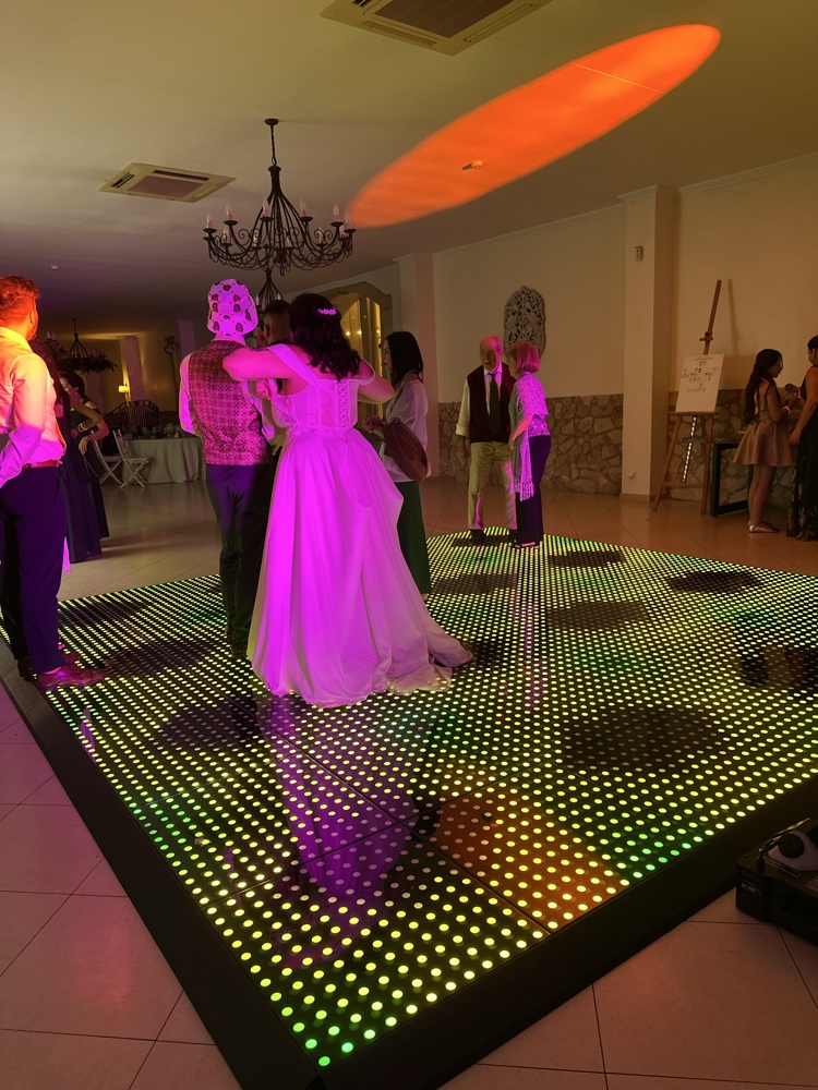 Animação na Pista LED